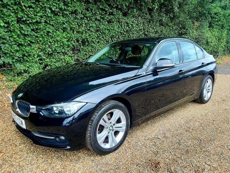 Used BMW 318 Sport Line 2017 Black Sedan