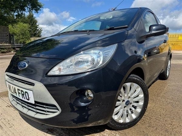 Black Used 2014 Ford Ka Zetec Hatchback | £2,999 (Good price) - Image 1/1