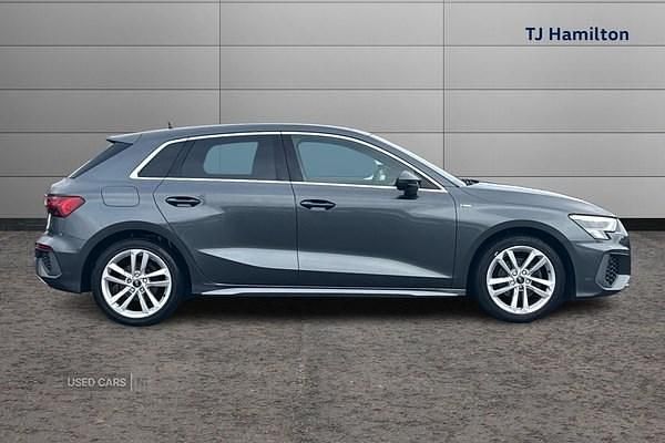Used Audi A3 S-Line 110 HP (80 kW) 2023 Grey Hatchback