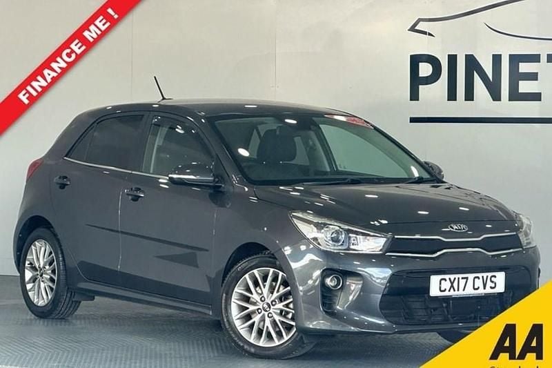 Grey Used 2017 Kia Rio 3 Hatchback | £8,999 (Good price) - Image 1/1