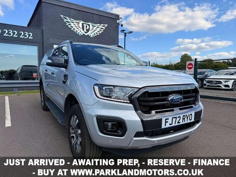 Silver Used 2022 Ford Ranger Wildtrack Pickup | £19,995 (Super price) - Image 1/4