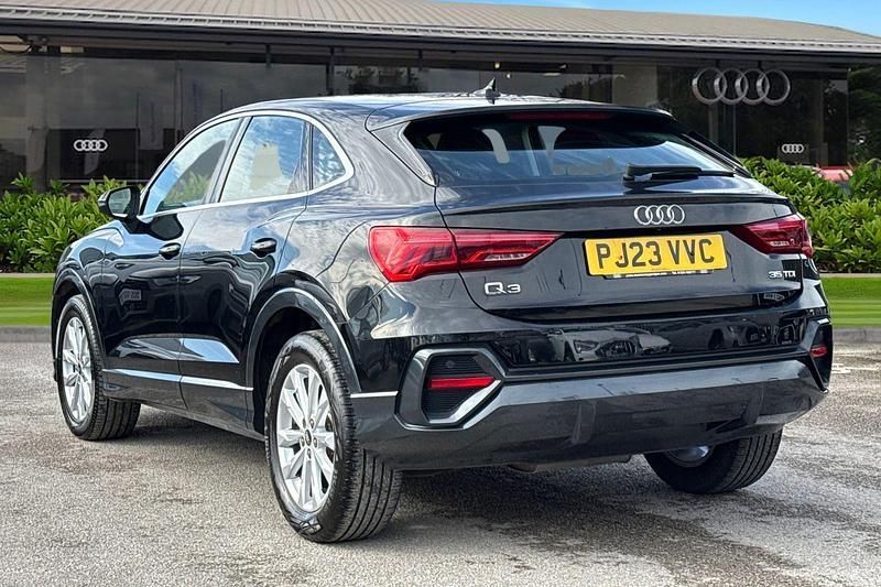 Używany Audi Q3 Sport 150 KM (110 kW) 2023 Czarny SUV