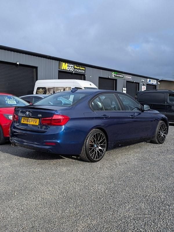 Used BMW 316 M Performance 115 HP (84 kW) 2016 Blue Sedan