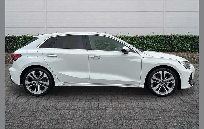 New Audi A3 S-Line 147 HP (108 kW) 2026 White Hatchback