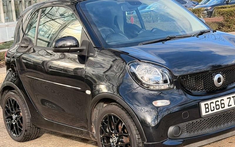 Used Smart ForTwo Coupé Edition Black 71 HP (52 kW) 2016 Black Coupe