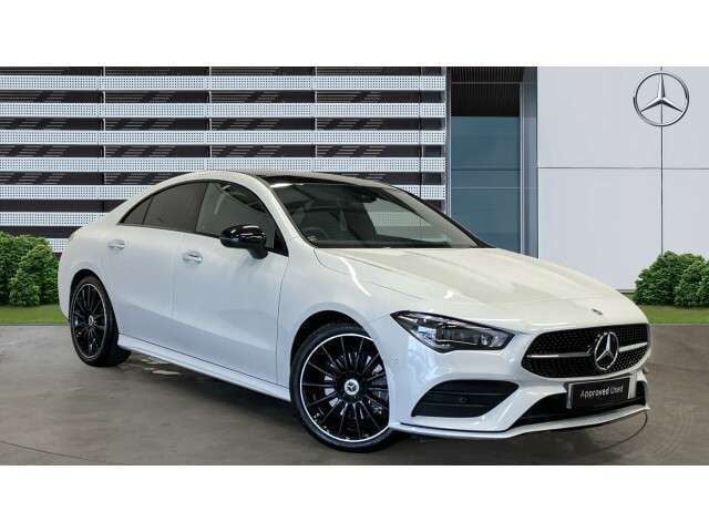 White Used 2023 Mercedes CLA200 AMG Line Premium Plus Coupe | £31,373 - Image 1/4