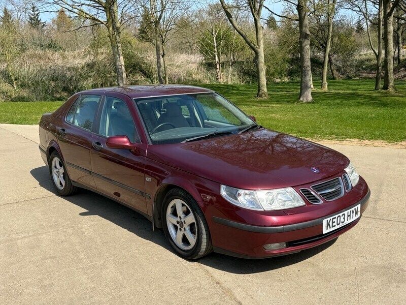 Red Used 2003 Saab 9-5 Sedan | £2,995 - Image 1/4