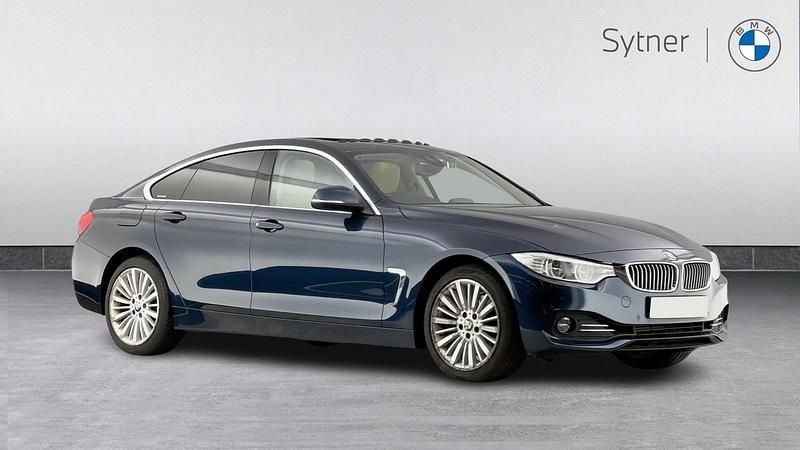 Used BMW 430 Gran Coupé Luxury Line 254 HP (186 kW) 2015 Blue Coupe