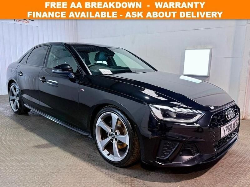 Used Audi A4 Black Edition 150 HP (110 kW) 2019 Black Sedan