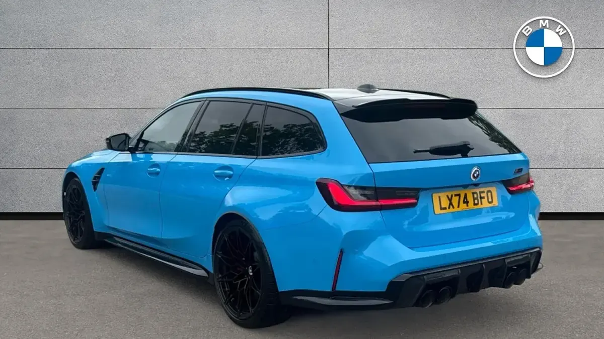 Used BMW M3 Competition Edition 523 HP (384 kW) 2024 Blue Estate