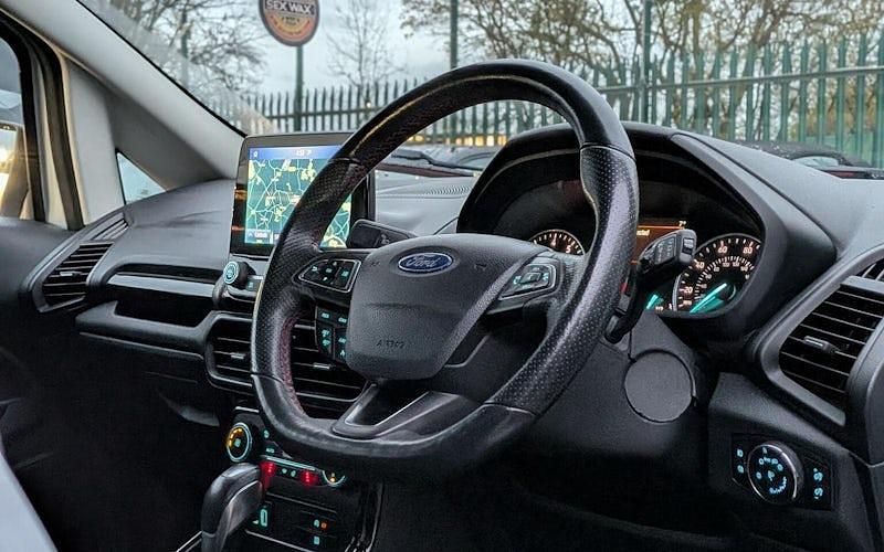 Used Ford Ecosport ST-Line 125 HP (91 kW) 2019 White SUV