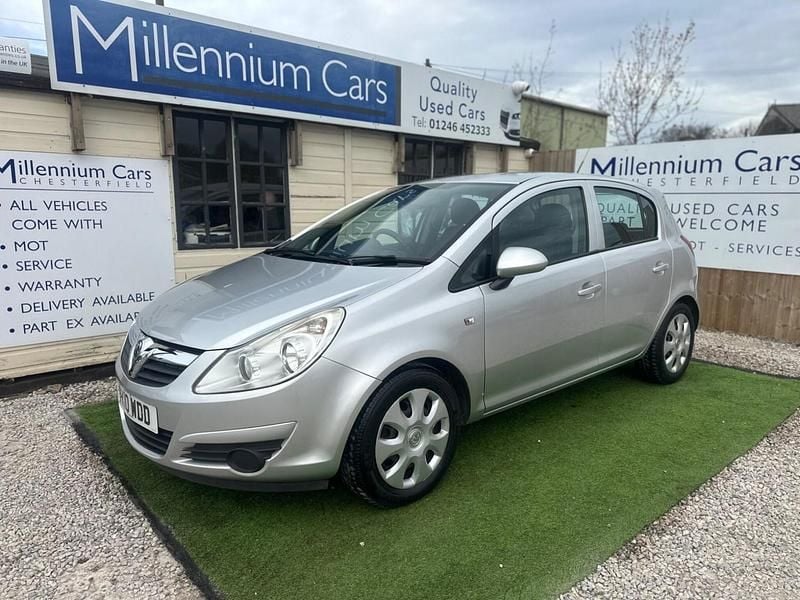 Used Vauxhall Corsa 85 HP (62 kW) 2010 Silver Hatchback