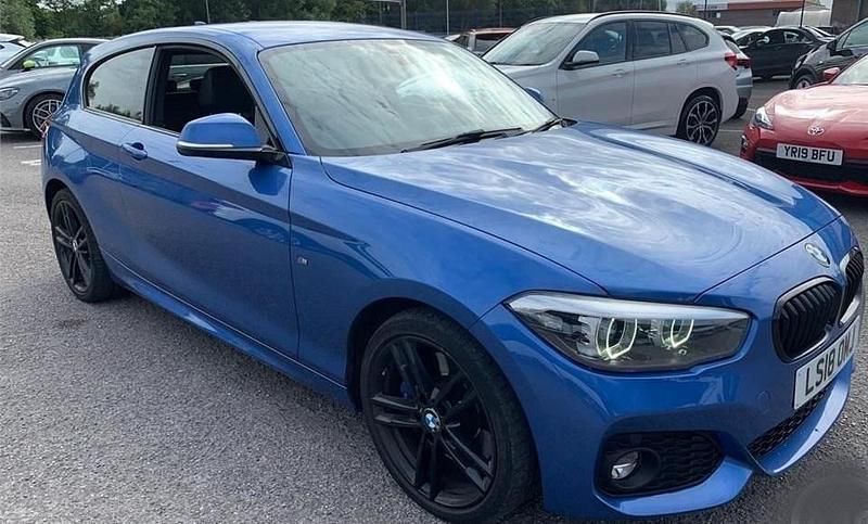 Estoril blue Used 2018 BMW 118 M Sport Hatchback | £10,775 (Fair price) - Image 1/4