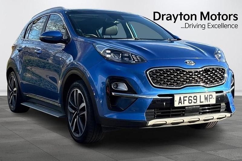 Used Kia Sportage Plus 134 HP (98 kW) 2019 Blue SUV