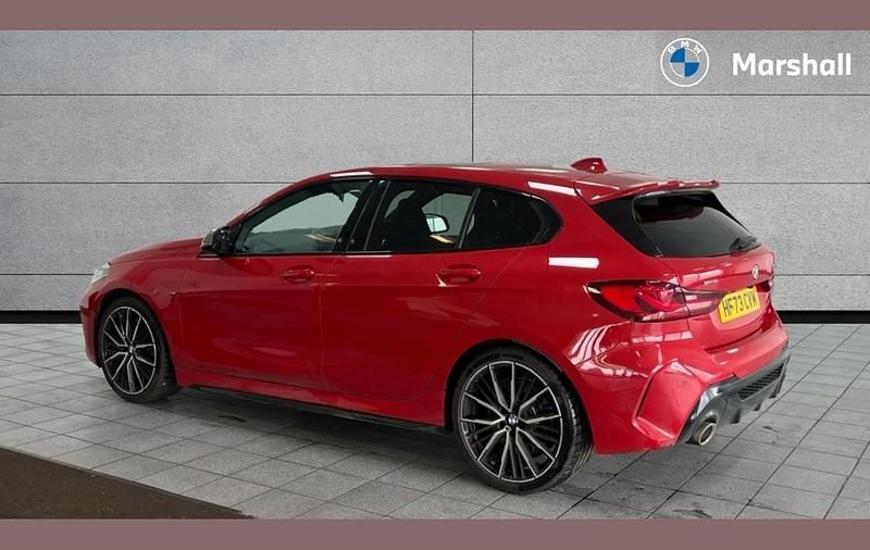 Used BMW M135 Comfort Edition 306 HP (225 kW) 2023 Melbourne red metallic Hatchback