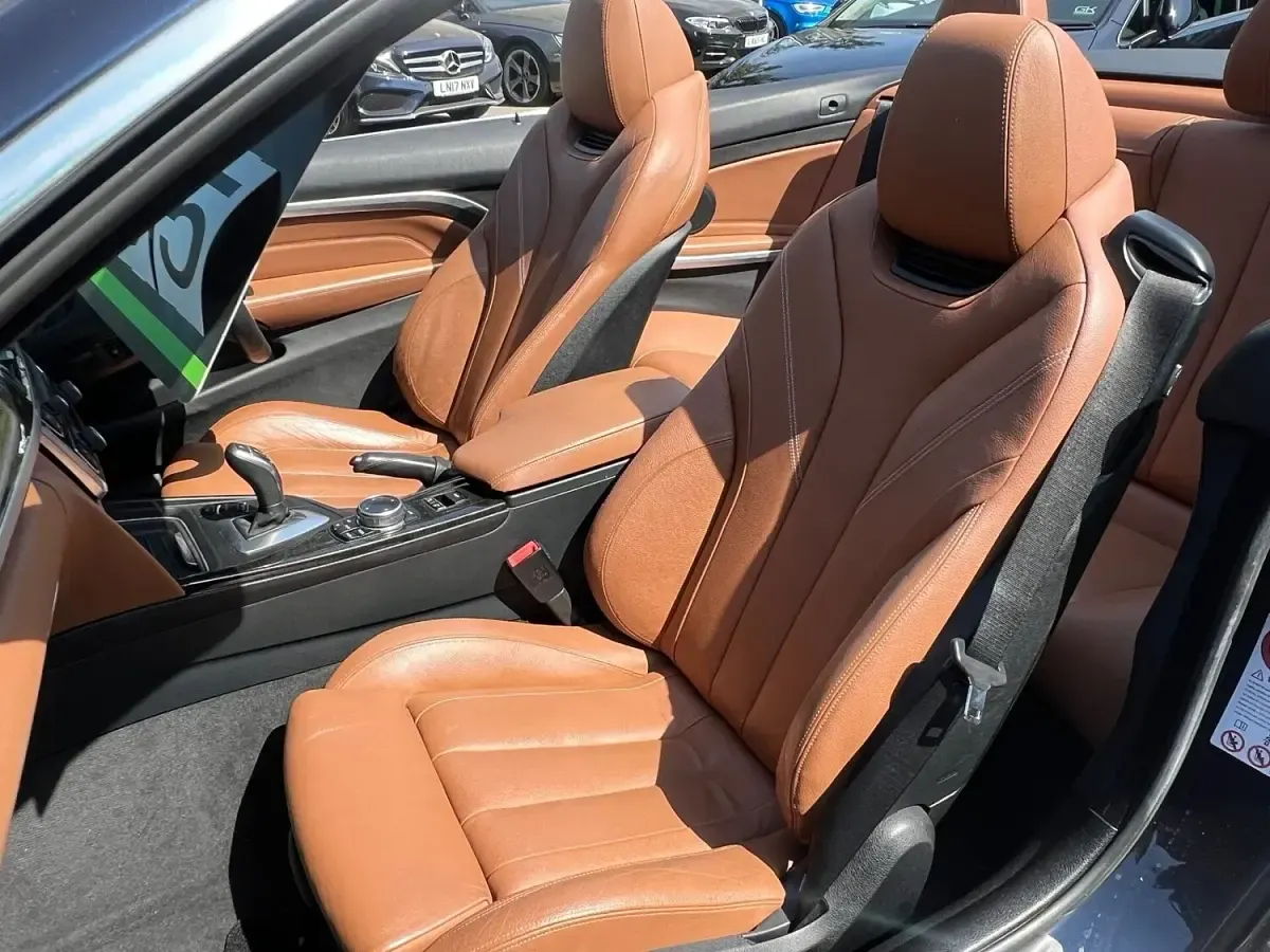 Used BMW 428 Luxury Line 2014 Blue Cabriolet