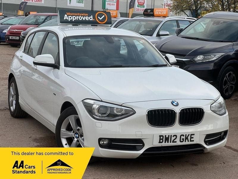 White Used 2012 BMW 116 Sport Line Hatchback | £5,975 (Fair price) - Image 1/3