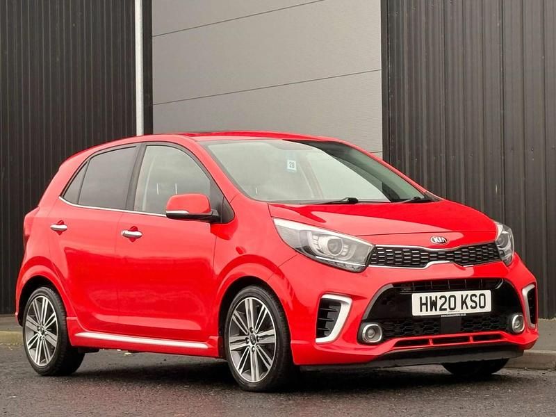 Used Kia Picanto GT-Line S 83 HP (61 kW) 2020 Red Hatchback