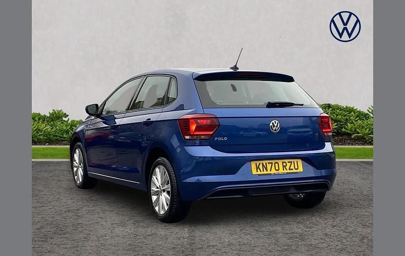 Used VW Polo SEL 115 HP (84 kW) 2020 Blue Hatchback