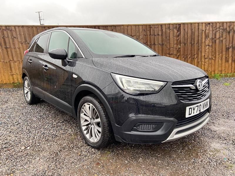 Used Vauxhall Crossland X SRi 83 HP (61 kW) 2020 Black SUV