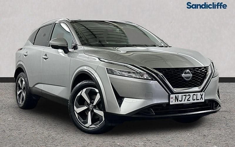 Silver Used 2022 Nissan Qashqai N-Connecta SUV | £17,998 (Fair price) - Image 1/4