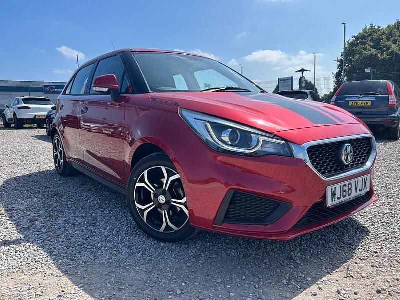 Red Used 2018 MG MG3 Excite Hatchback | £7,795 (Fair price) - Image 1/4