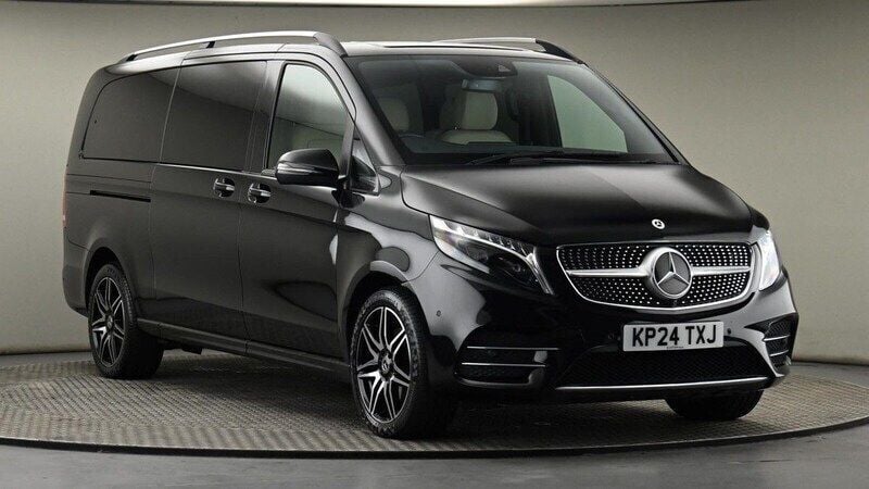 Black Used 2024 Mercedes V300 AMG line MPV | £66,000 - Image 1/4