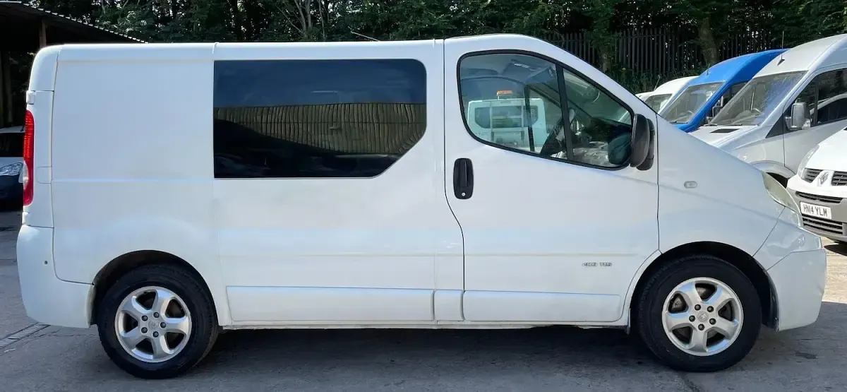 Used Renault Trafic 115 HP (84 kW) 2008 White MPV