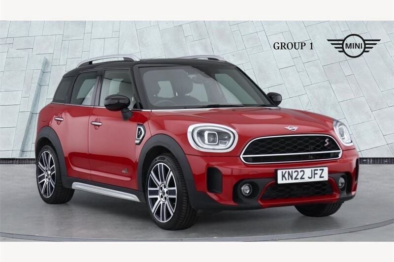 Red Used 2022 Mini Cooper S Countryman Exclusive SUV | £23,295 (Fair price) - Image 1/4