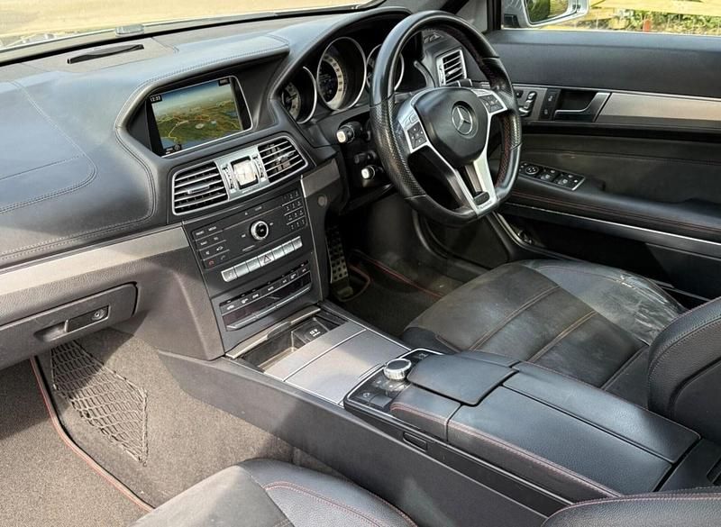 Used Mercedes E350 AMG Line Premium 258 HP (189 kW) 2015 Silver Coupe
