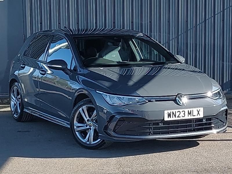 Used VW Golf VIII R-line 130 HP (95 kW) 2023 Grey Hatchback