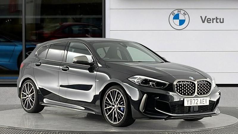 Used BMW M135 Shadowline 306 HP (225 kW) 2022 Black Hatchback