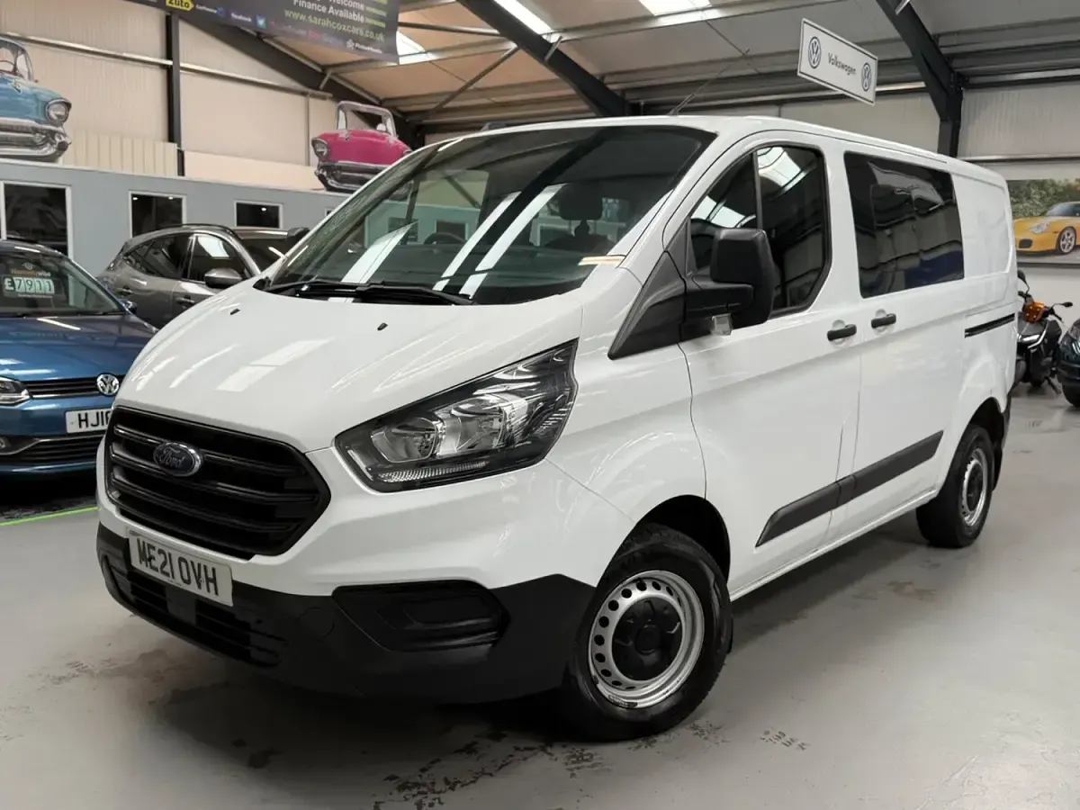 Used Ford Transit Custom S 105 HP (77 kW) 2021 White Van