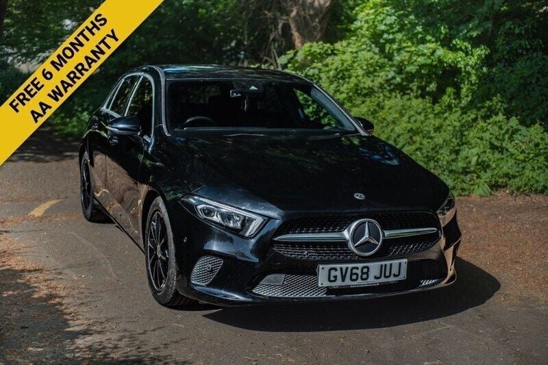 Black Used 2018 Mercedes A180 Executive Hatchback | £12,995 (Fair price) - Image 1/4