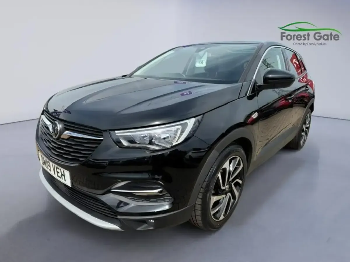 Used Vauxhall Grandland X Elite 128 HP (94 kW) 2019 Black SUV