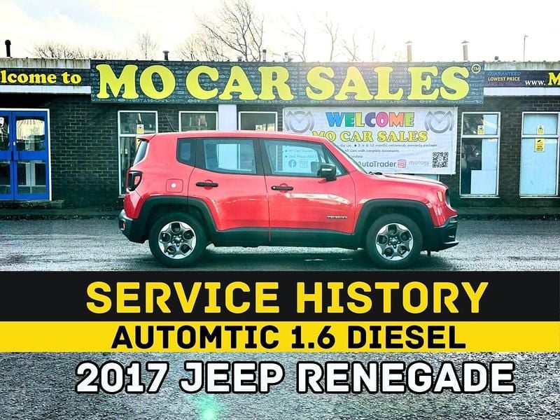 Used Jeep Renegade Sport 120 HP (88 kW) 2017 Red SUV