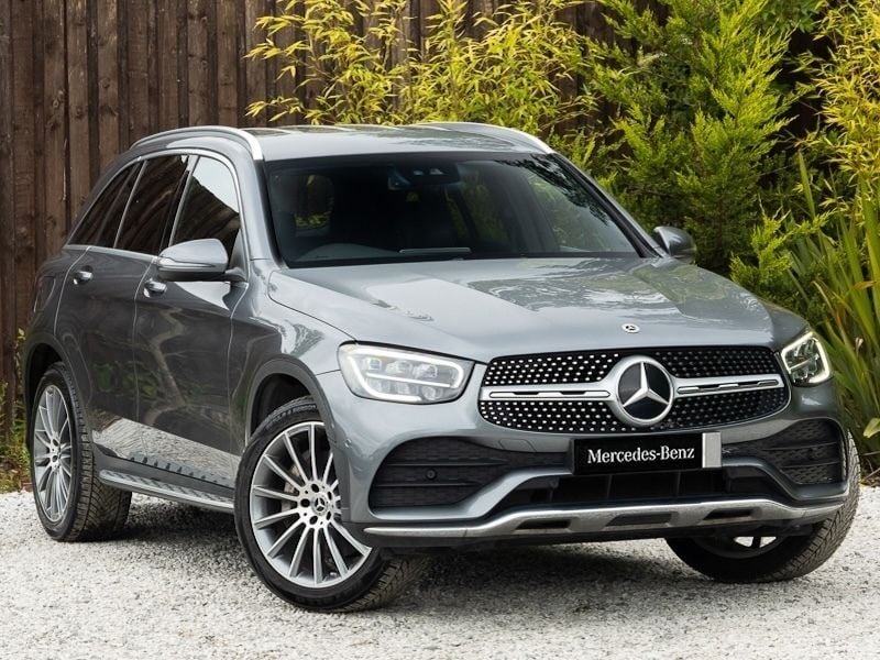 Grey Used 2022 Mercedes GLC300 AMG Line Premium SUV | £31,498 (Good price) - Image 1/4