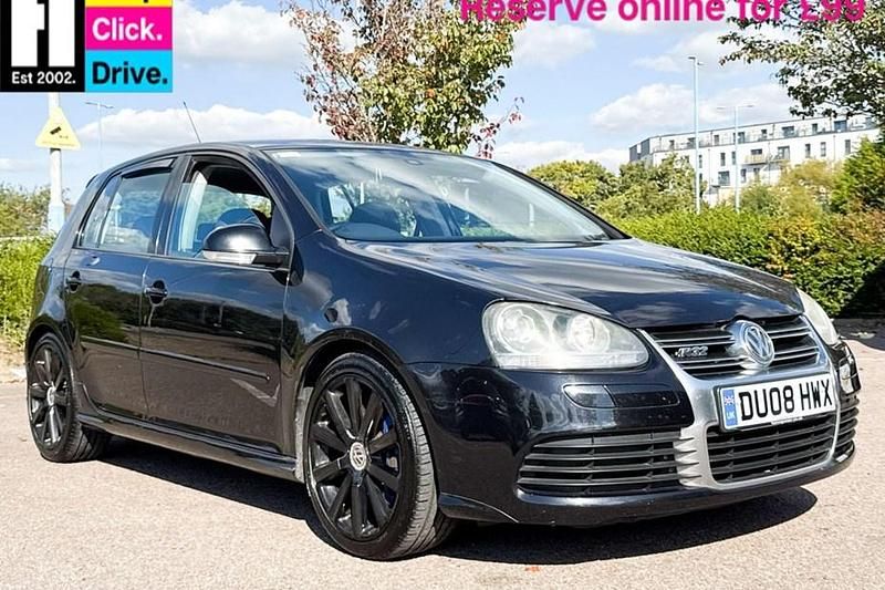 Black Used 2008 VW Golf VI R Hatchback | £6,799 (A bit pricey) - Image 1/1