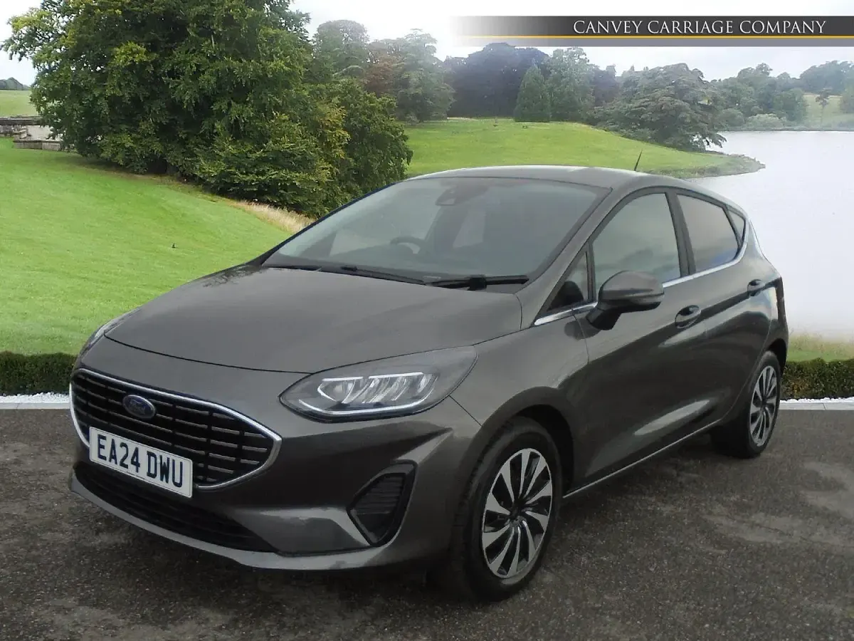 Used Ford Fiesta Titanium 123 HP (90 kW) 2024 Grey Hatchback