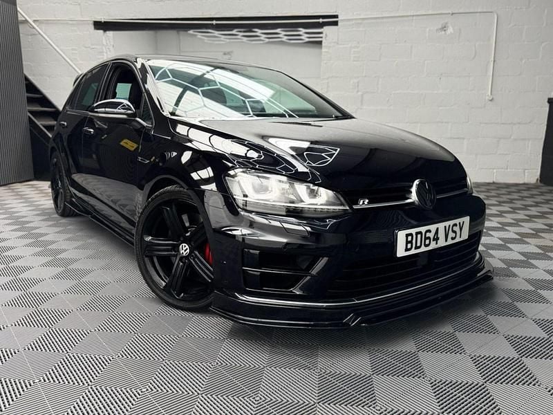 Used VW Golf VII R 2014 Black Hatchback