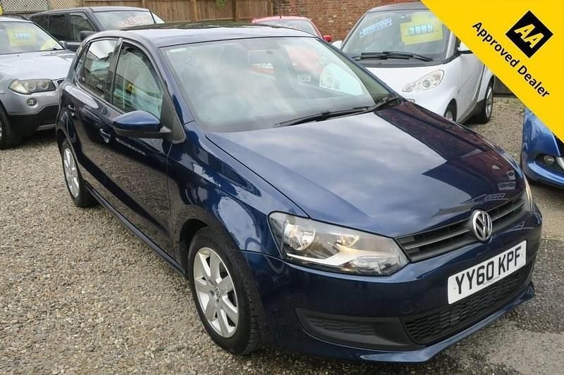 Blue Used 2010 VW Polo SE Hatchback | £4,695 (Fair price) - Image 1/3