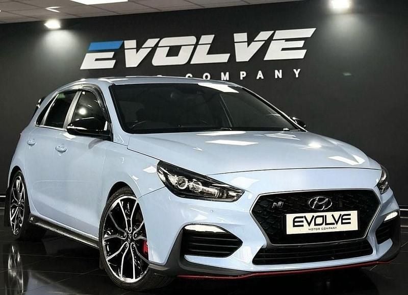 Used Hyundai i30 N Performance 275 HP (202 kW) 2017 Blue Hatchback