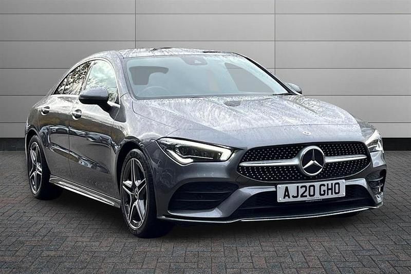 Grey Used 2020 Mercedes CLA200 AMG Line Premium Plus Sedan | £22,095 (A bit pricey) - Image 1/4