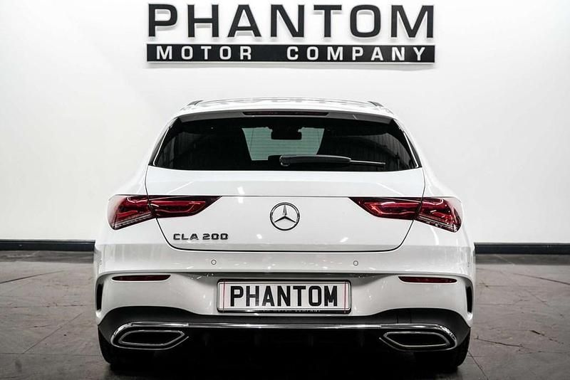 Used Mercedes CLA200 AMG line 2022 White Estate