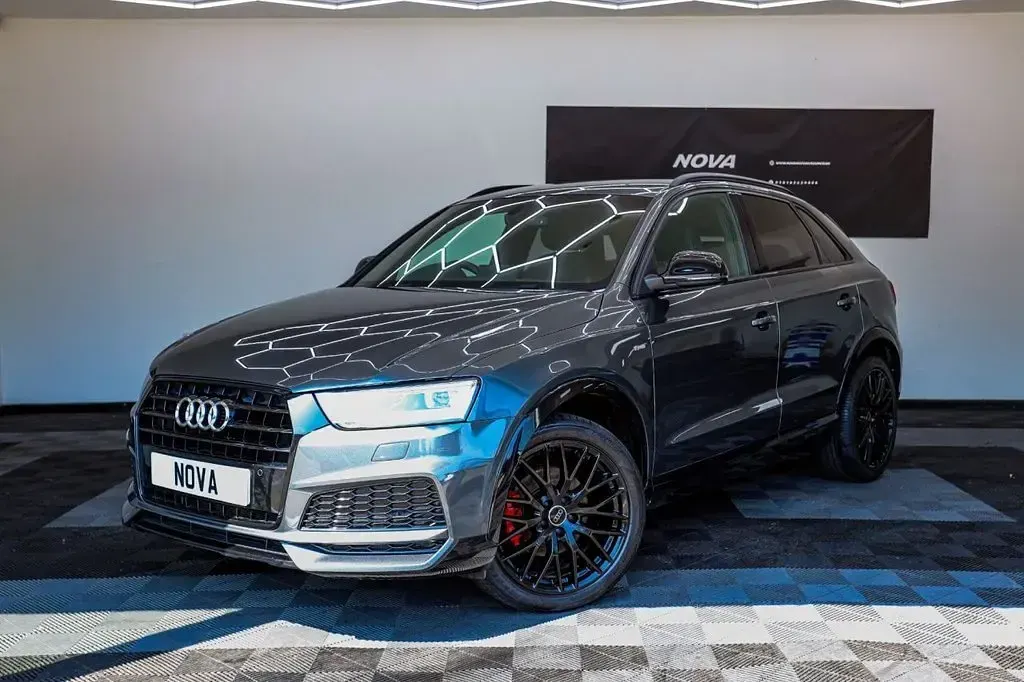 Used Audi Q3 Black Edition 150 HP (110 kW) 2018 Grey SUV