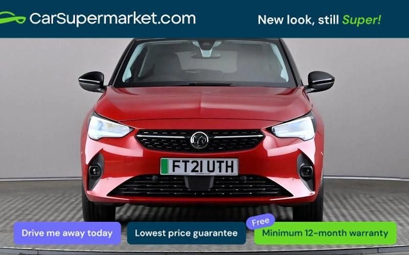Used Vauxhall Corsa-e Elite 100 kW (136 HP) 2020 Red Hatchback