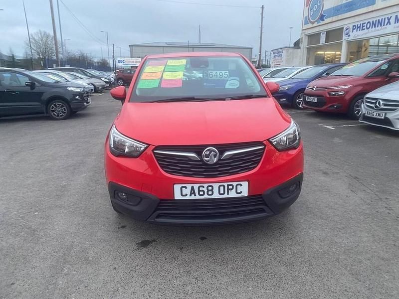 Used Vauxhall Crossland X 81 HP (59 kW) 2019 Red SUV
