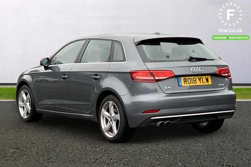 Used Audi A3 Sportback Sport 190 HP (139 kW) 2018 Grey Hatchback
