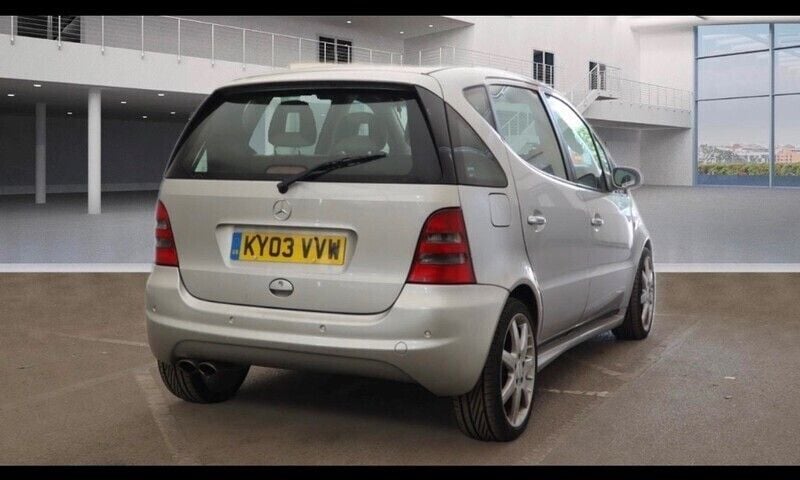 Used Mercedes A210 142 HP (104 kW) 2003 Silver Hatchback