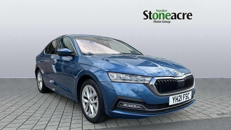 Blue Used 2021 Skoda Octavia SE L First Edition Hatchback | £19,495 (A bit pricey) - Image 1/4